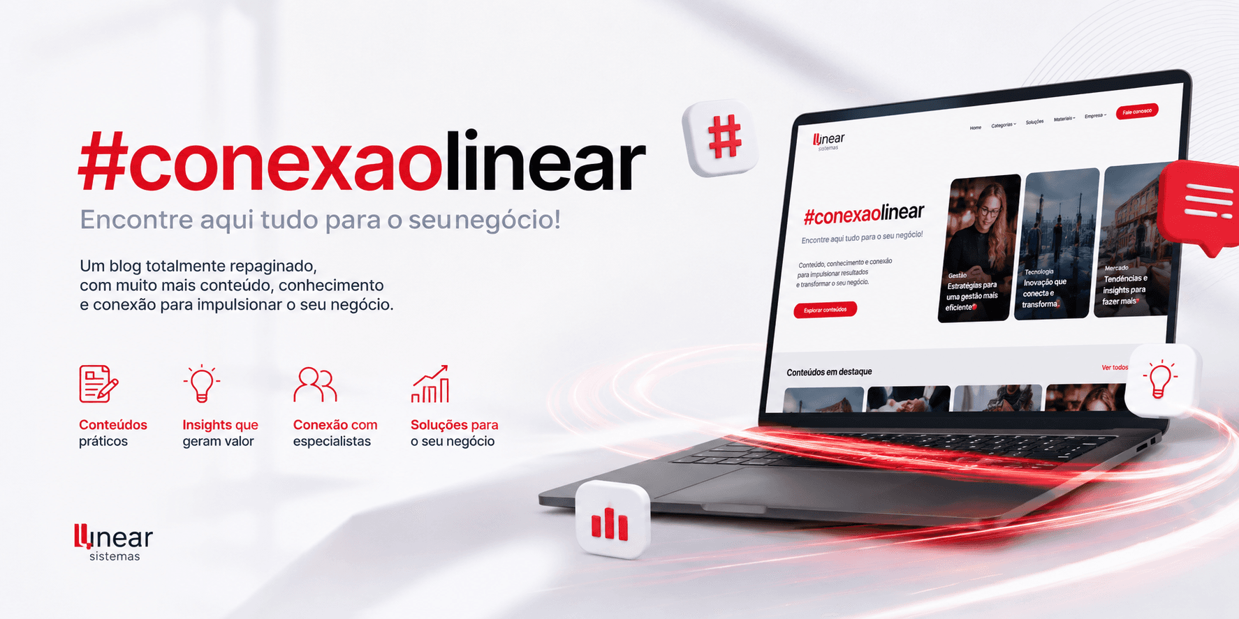 Conexão Linear: Estamos de Cara Nova!